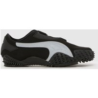 PUMA Mostro Trainers in Black & Silver PUMA Mostro Trainers in Black & Silver
