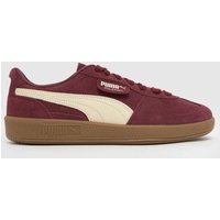 PUMA Palermo Trainers in Burgundy PUMA Palermo Trainers in Burgundy
