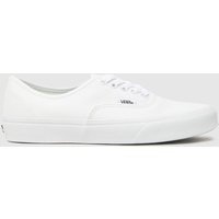 Vans Authentic Trainers in White Vans Authentic Trainers in White
