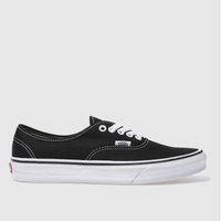Vans Authentic II Trainers in Black & White Vans Authentic II Trainers in Black & White
