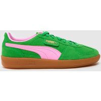 PUMA Palermo Trainers in Green PUMA Palermo Trainers in Green