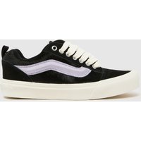 Vans Knu Skool Trainers in Black & Purple Vans Knu Skool Trainers in Black & Purple