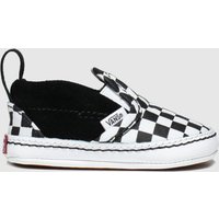 Vans black & white slip-on v crib Baby Trainers