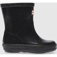 HUNTER BOOTS black kids first gloss Toddler Boots