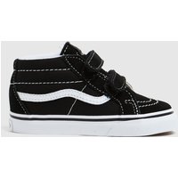 Vans Black & White Sk8-Mid Reissue V Toddler Trainers Vans Black & White Sk8-Mid Reissue V Toddler Trainers