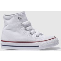 Converse White All Star Hi Toddler Trainers Converse White All Star Hi Toddler Trainers