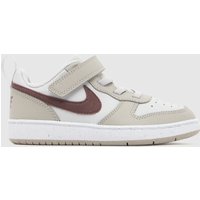 Nike Grey Multi Court Borough Low Toddler Trainers Nike Grey Multi Court Borough Low Toddler Trainers