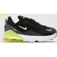 Nike Black & Green Air Max 270 Toddler Trainers Nike Black & Green Air Max 270 Toddler Trainers