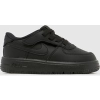Nike Black Force 1 Low EasyOn Toddler Trainers Nike Black Force 1 Low EasyOn Toddler Trainers