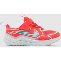 Nike Red Cosmic Runner Toddler Trainers Nike Red Cosmic Runner Toddler Trainers