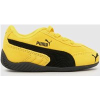 PUMA Yellow Speedcat Toddler Trainers PUMA Yellow Speedcat Toddler Trainers