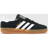 adidas Black & White Gazelle Indoor Junior Trainers adidas Black & White Gazelle Indoor Junior Trainers
