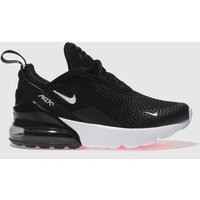 Nike Black & White Air Max 270 Junior Trainers Nike Black & White Air Max 270 Junior Trainers