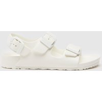 BIRKENSTOCK white milano eva Junior Sandals