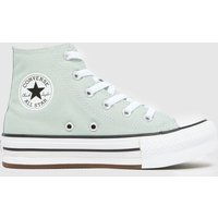 Converse Grey All Star Hi EVA Lift Junior Trainers Converse Grey All Star Hi EVA Lift Junior Trainers