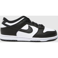 Nike White & Black Dunk Low Junior Trainers Nike White & Black Dunk Low Junior Trainers