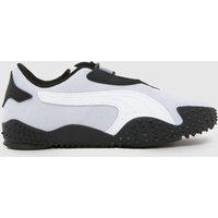 PUMA Grey & Black Mostro OG Junior Trainers PUMA Grey & Black Mostro OG Junior Trainers