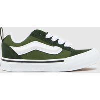 Vans Dark Green Knu Skool Junior Trainers Vans Dark Green Knu Skool Junior Trainers
