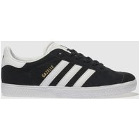 adidas Black & White Gazelle Youth Trainers adidas Black & White Gazelle Youth Trainers