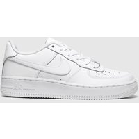 Nike White Air Force 1 Youth Trainers Nike White Air Force 1 Youth Trainers