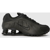 Nike Black Shox R4 Youth Trainers Nike Black Shox R4 Youth Trainers