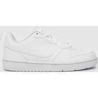 Nike White Court Borough Low Recraft Youth Trainers Nike White Court Borough Low Recraft Youth Trainers