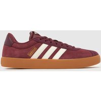 adidas VL Court 3.0 Trainers in Burgundy adidas VL Court 3.0 Trainers in Burgundy