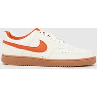 Nike Court Vision Trainers in Natural Nike Court Vision Trainers in Natural