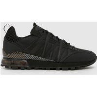 CRUYFF Mens Fearia Trainers in Black, Leather, Size: 10