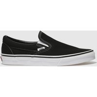 Vans Classic Slip-On Trainers in Black & White Vans Classic Slip-On Trainers in Black & White