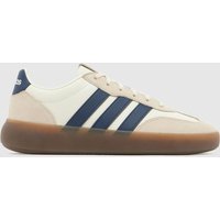 adidas Barreda Decode Lux Trainers in White & Navy adidas Barreda Decode Lux Trainers in White & Navy