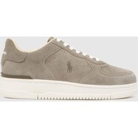 Polo Ralph Lauren Masters Court Trainers in Grey Polo Ralph Lauren Masters Court Trainers in Grey