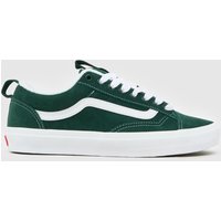 Vans Old Skool Skate 36+ Trainers in Dark Green Vans Old Skool Skate 36+ Trainers in Dark Green