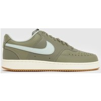 Nike Court Vision Trainers in Khaki Nike Court Vision Trainers in Khaki