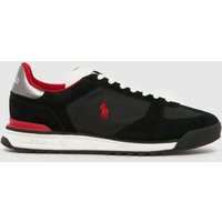 Polo Ralph Lauren Varick Trainers in Black & Red Polo Ralph Lauren Varick Trainers in Black & Red