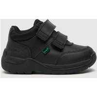 Kickers black stomper mid Boys Toddler Boots