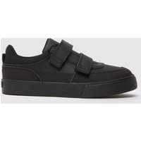 Kickers Black Tovni Scuff Lo Boys Junior Shoes