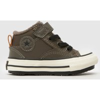 Converse Brown All Star Malden Street Boys Toddler Trainers Converse Brown All Star Malden Street Boys Toddler Trainers