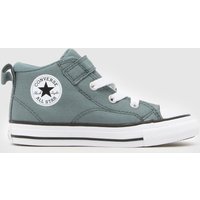 Converse Grey All Star Malden Street Boys Toddler Trainers Converse Grey All Star Malden Street Boys Toddler Trainers