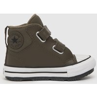 Converse Brown All Star Berkshire Boys Toddler Trainers Converse Brown All Star Berkshire Boys Toddler Trainers