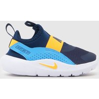 Nike Navy Multi Flex Runner 4 Boys Toddler Trainers Nike Navy Multi Flex Runner 4 Boys Toddler Trainers