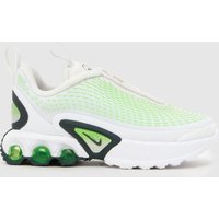 Nike White & Green Air Max DN Boys Toddler Trainers Nike White & Green Air Max DN Boys Toddler Trainers