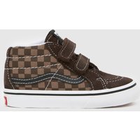 Vans Brown Sk8 Mid Reissue V Boys Toddler Trainers Vans Brown Sk8 Mid Reissue V Boys Toddler Trainers