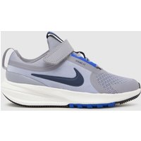 Nike Grey & Navy Star Runner 5 Boys Junior Trainers Nike Grey & Navy Star Runner 5 Boys Junior Trainers