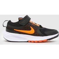 Nike Black & Orange Star Runner 5 Boys Junior Trainers Nike Black & Orange Star Runner 5 Boys Junior Trainers