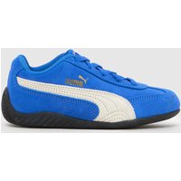 PUMA Blue Speedcat Boys Junior Trainers