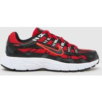 Nike Red Multi P-6000 Boys Youth Trainers Nike Red Multi P-6000 Boys Youth Trainers