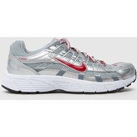 Nike Silver Multi P-6000 Boys Youth Trainers Nike Silver Multi P-6000 Boys Youth Trainers