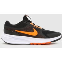 Nike Black & Orange Star Runner 5 Boys Youth Trainers Nike Black & Orange Star Runner 5 Boys Youth Trainers