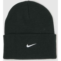 Nike Swoosh Peak Beanie in Dark Grey, Fabric Nike Swoosh Peak Beanie in Dark Grey, Fabric